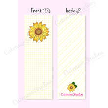 Load image into Gallery viewer, Sun-ny Flower Bookmark
